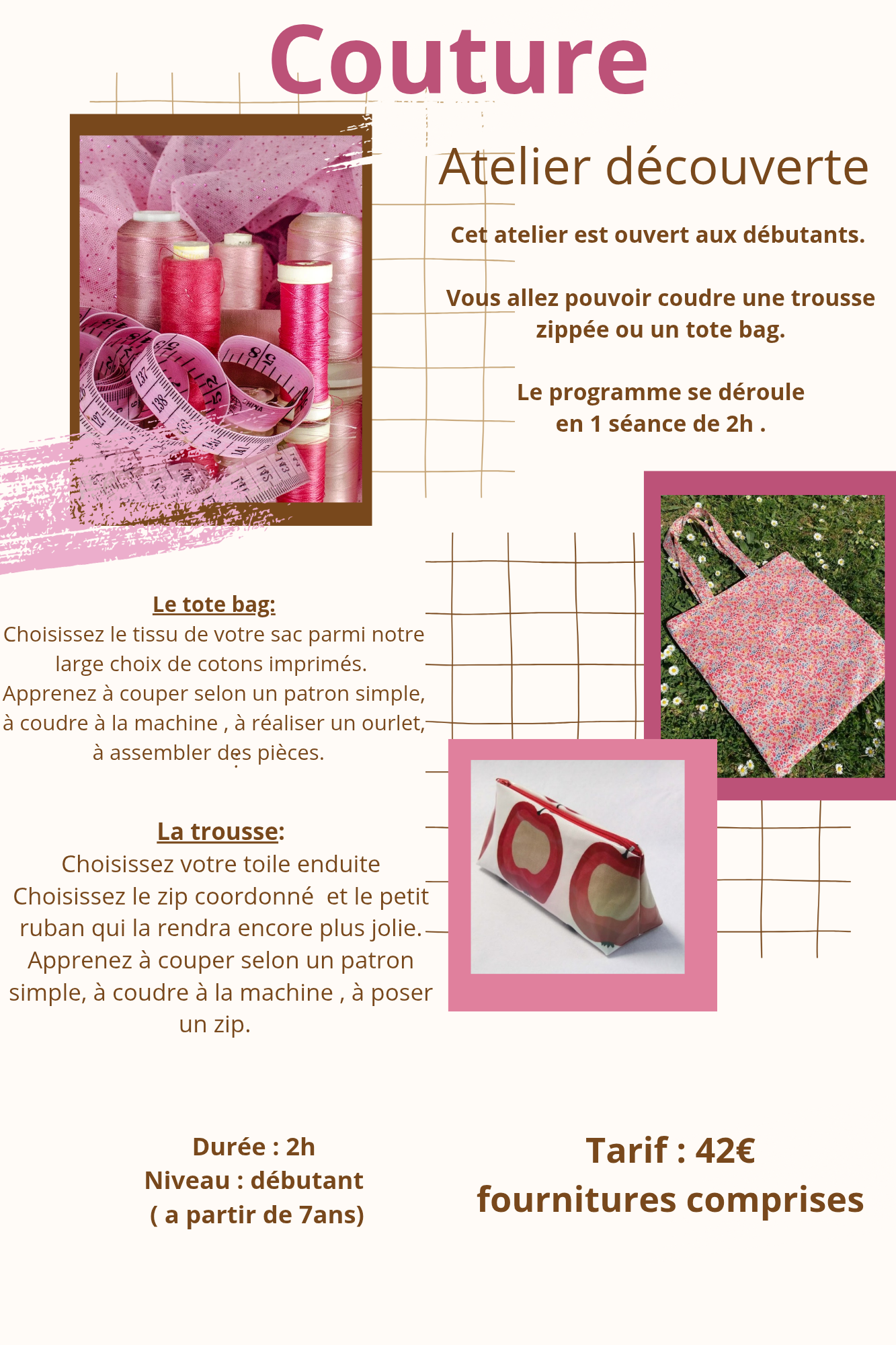 atelier couture initiation découverte granville
